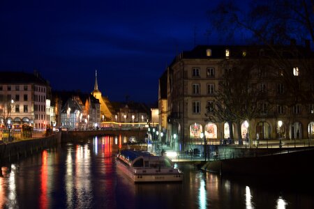 Reflection river city
