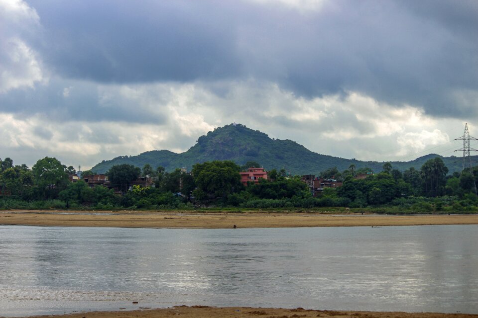 Weather landscape river