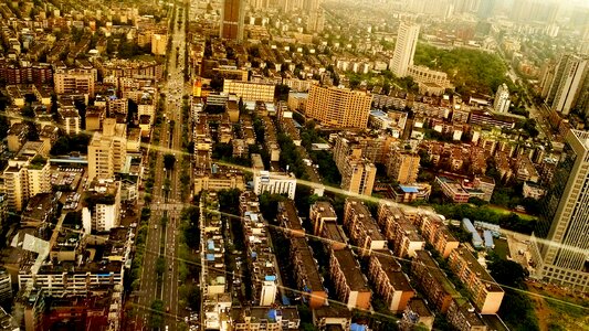 Cityscape tourism a bird's eye view