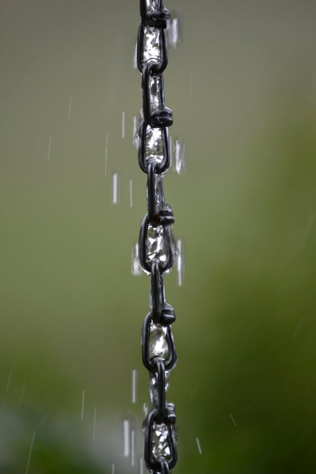 Metallic shiny hang