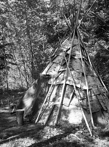 Teepee native american american photo