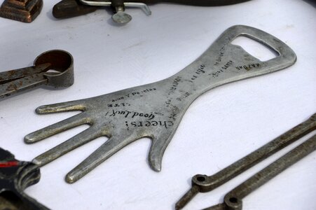 Tool bottle opener flea market