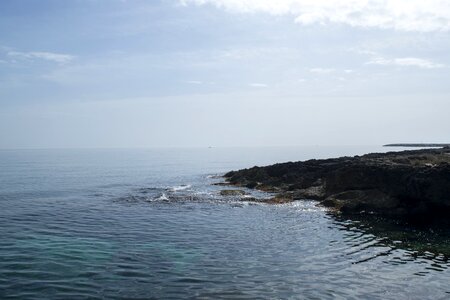 Costa landscape blue photo