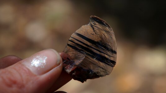 Obsidian crystals minerals