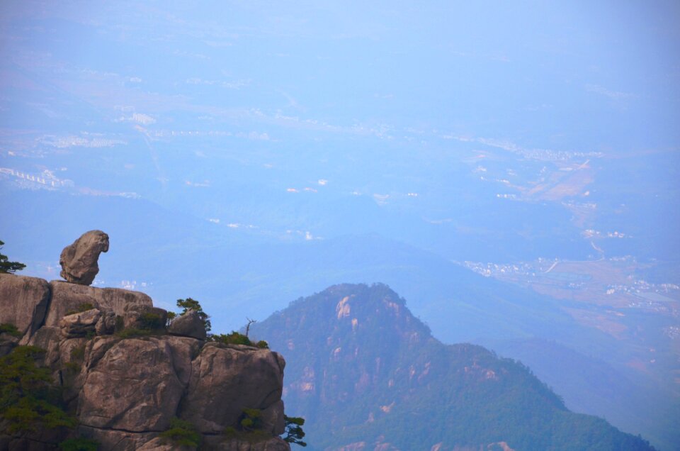 Tourism a bird's eye view huangshan