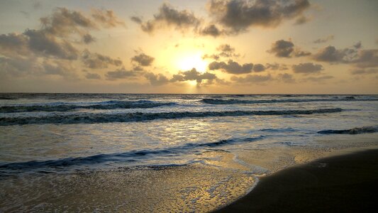 Beach dusk