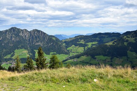 Panorama sky austria photo