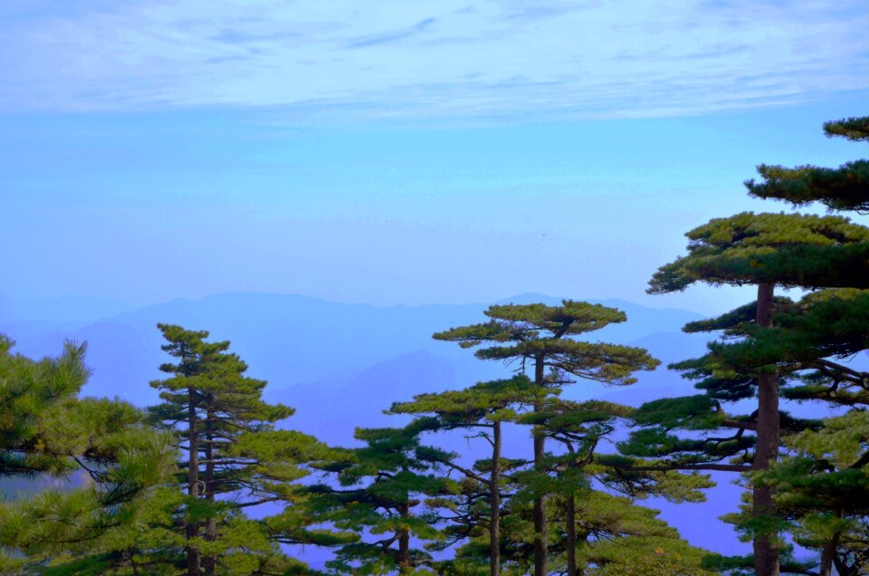 Waters sky huangshan