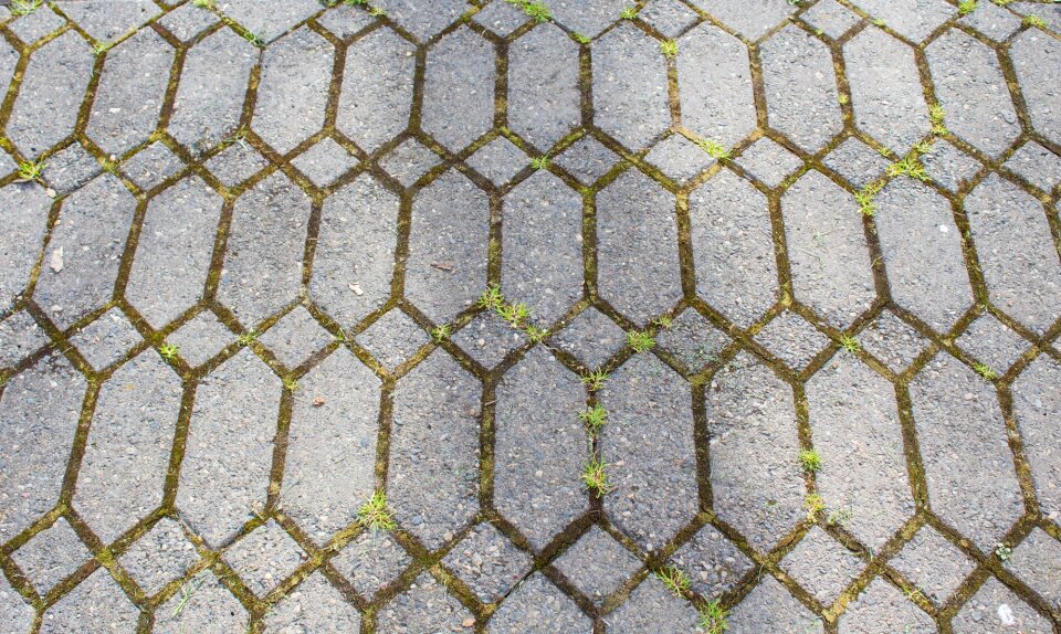 Sidewalk concrete patio photo