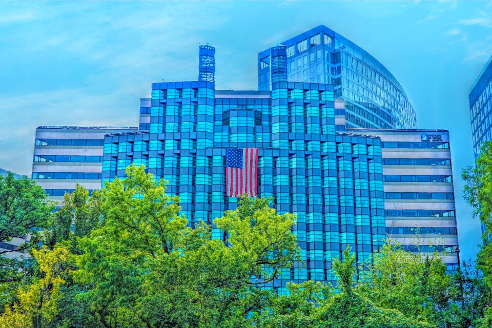 Modern sky building