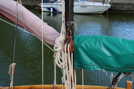 Sailing boat sea blocks