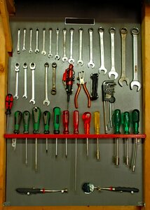 Tools screwdriver hang photo