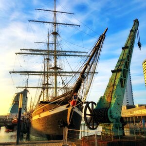 Boat port sea photo