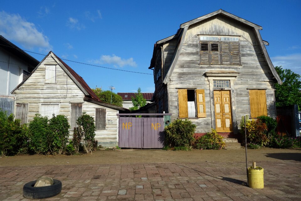 Wood architecture building