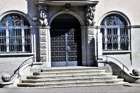 Decorating facade architecture photo