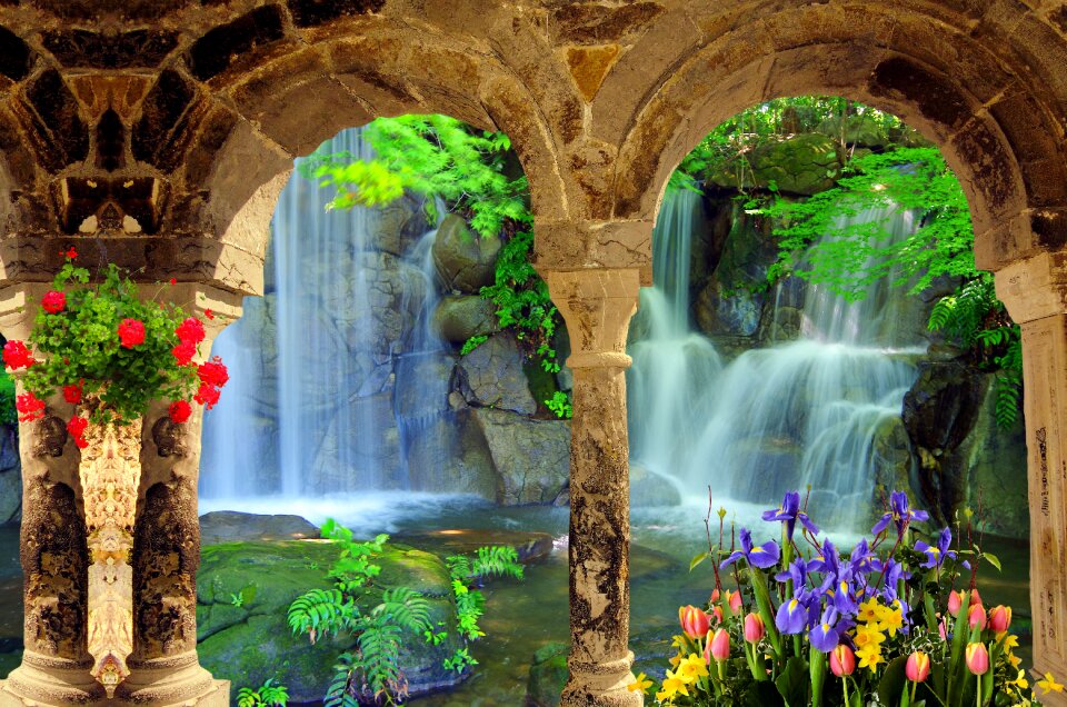 Architecture garden travel