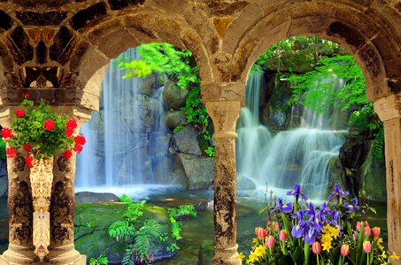 Architecture garden travel