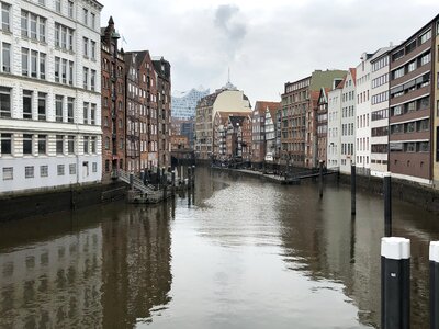 Waters reflection port photo