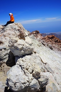 Rest break pico del teide photo