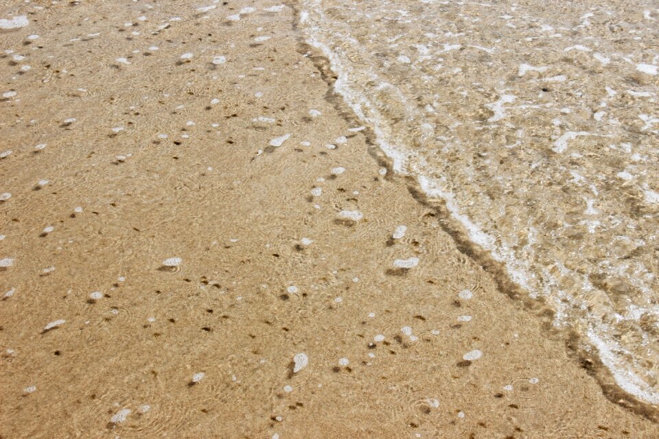 Seashore desktop sandy