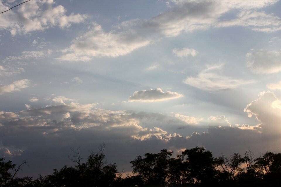 Russia cloud sunset