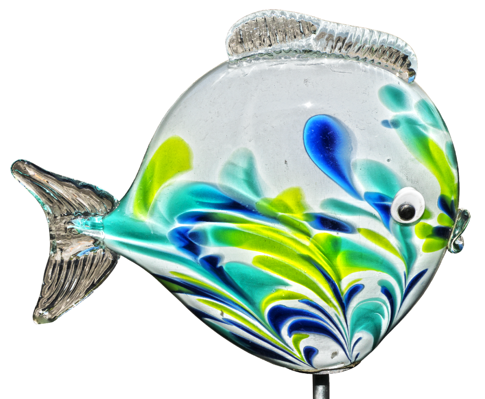 Farbenpracht glass figure