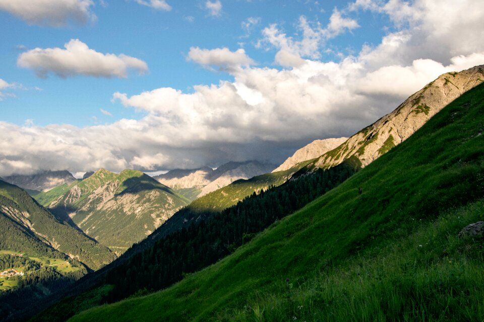 Mountains landscape sky