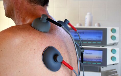 Hospital treatment electro-therapy photo
