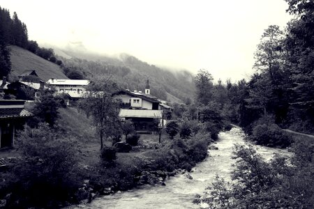 Rapids alpine hiking trekking photo