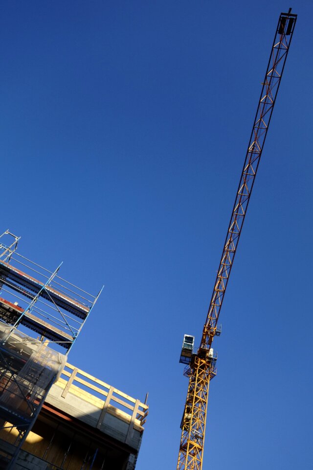 Scaffold scaffolding new building