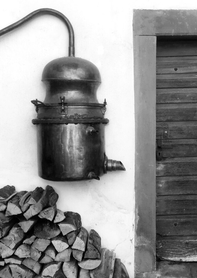 Distillery boiler copper boiler