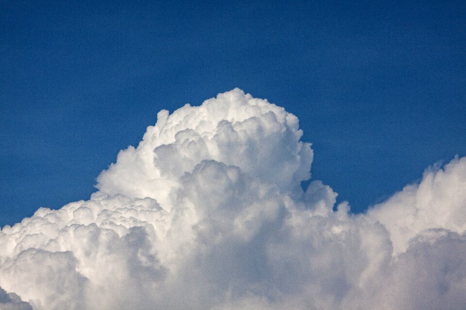 Clouds sky cumulus clouds