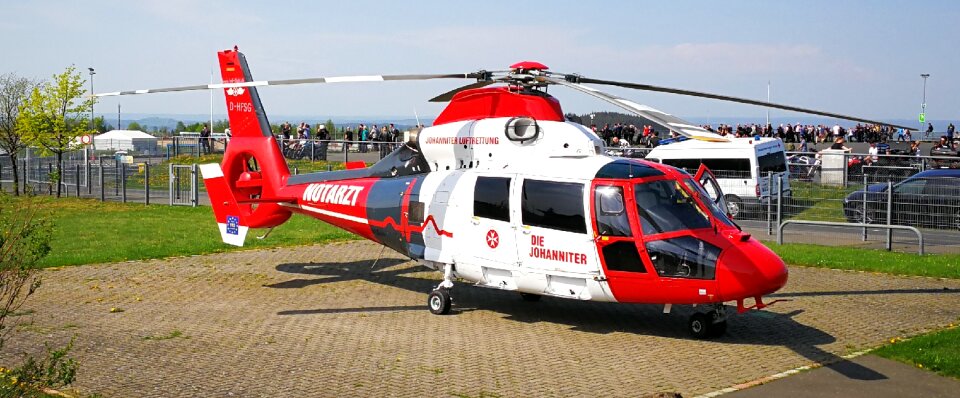 Rescue helicopter medic doctor on call
