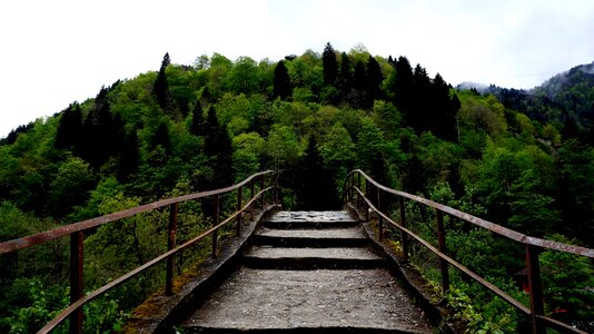 Mountain travel outdoor photo