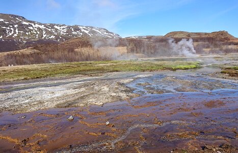 Tourism outdoors geyser