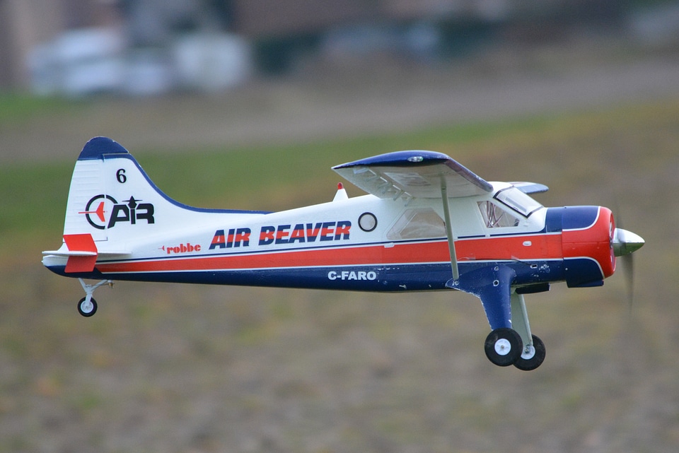 Air model airplane fly