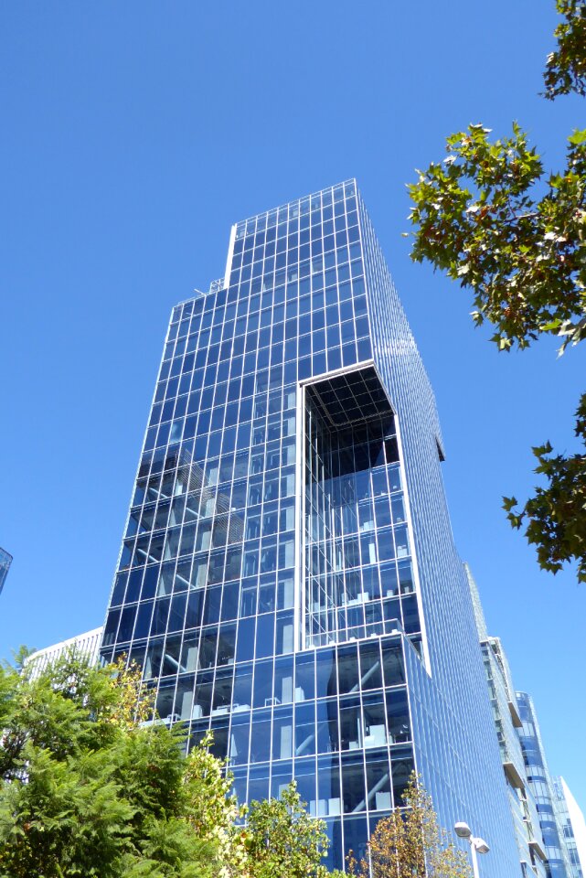 Glass large office