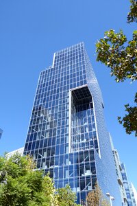 Glass large office