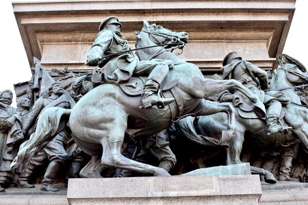 Art soldier monument