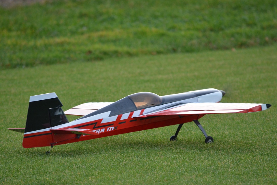 Air model airplane fly