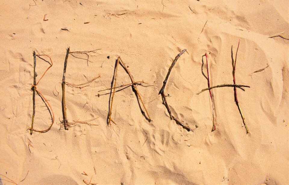 Nature seashore beach