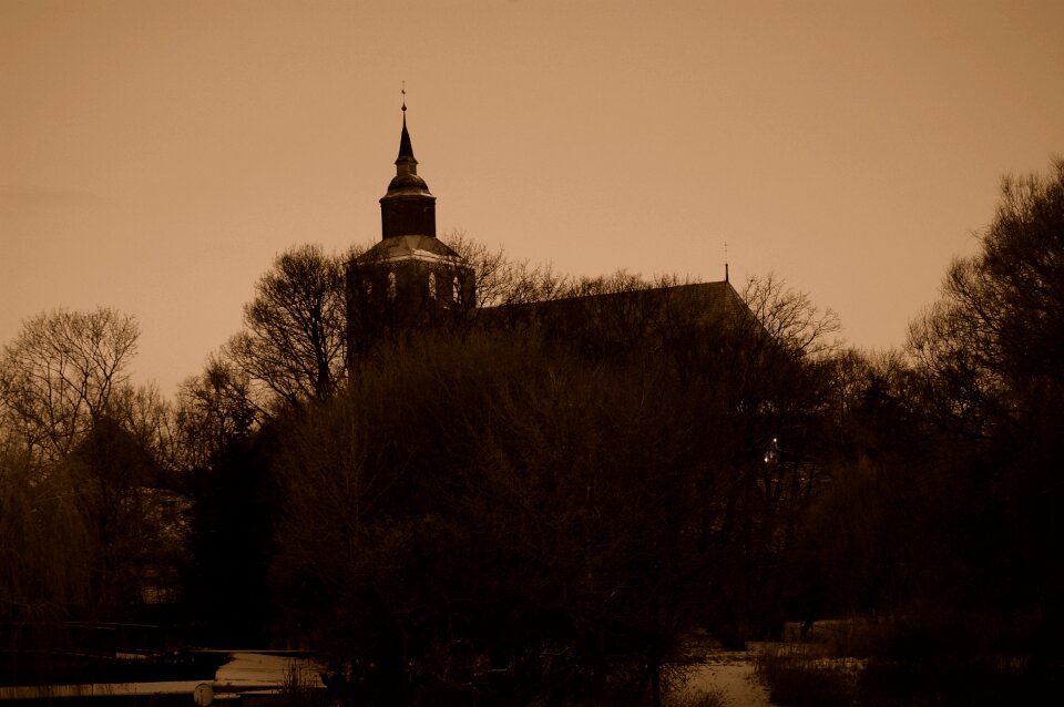Winter evening altentreptow