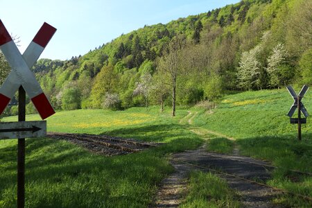 Warnkreuz andreaskreuz landscape photo