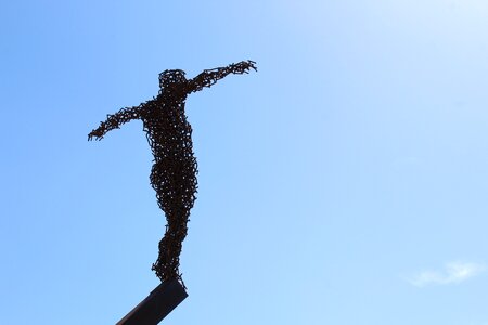 Crucifixion cross figure