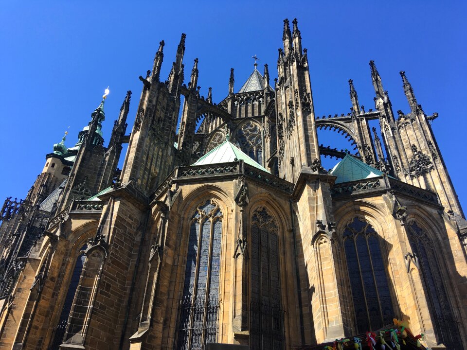 Building cathedral st vitus