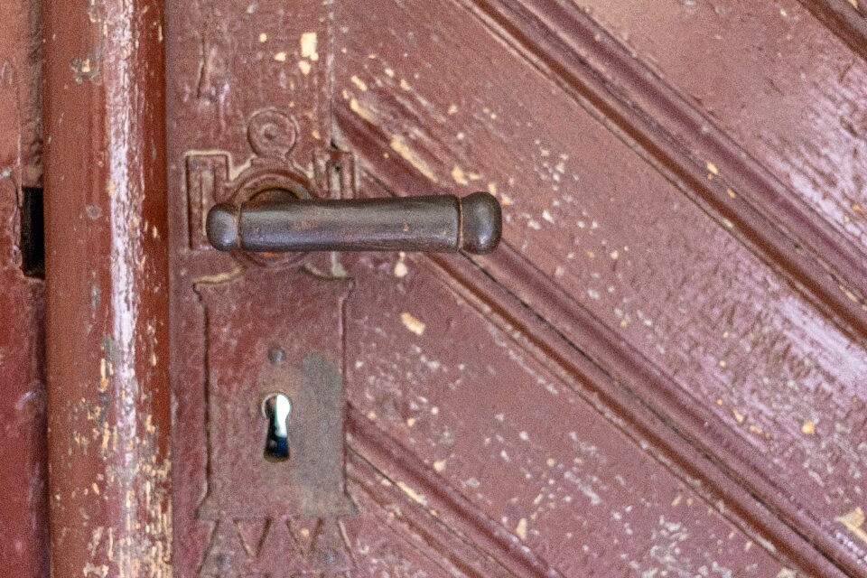 Castle handle wooden