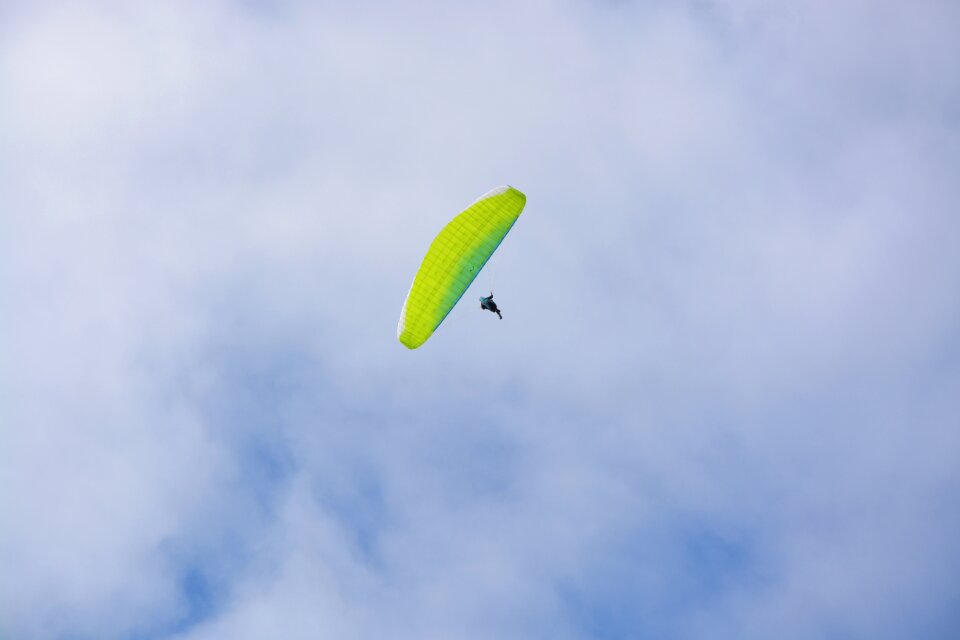 Fly high wind paraglider