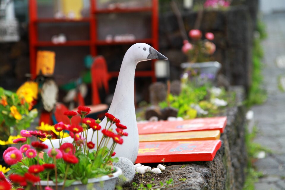Garden ornament model