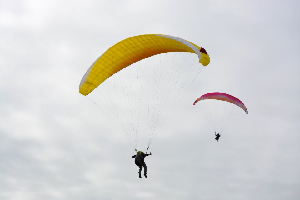 Free flight leisure sailing paragliding