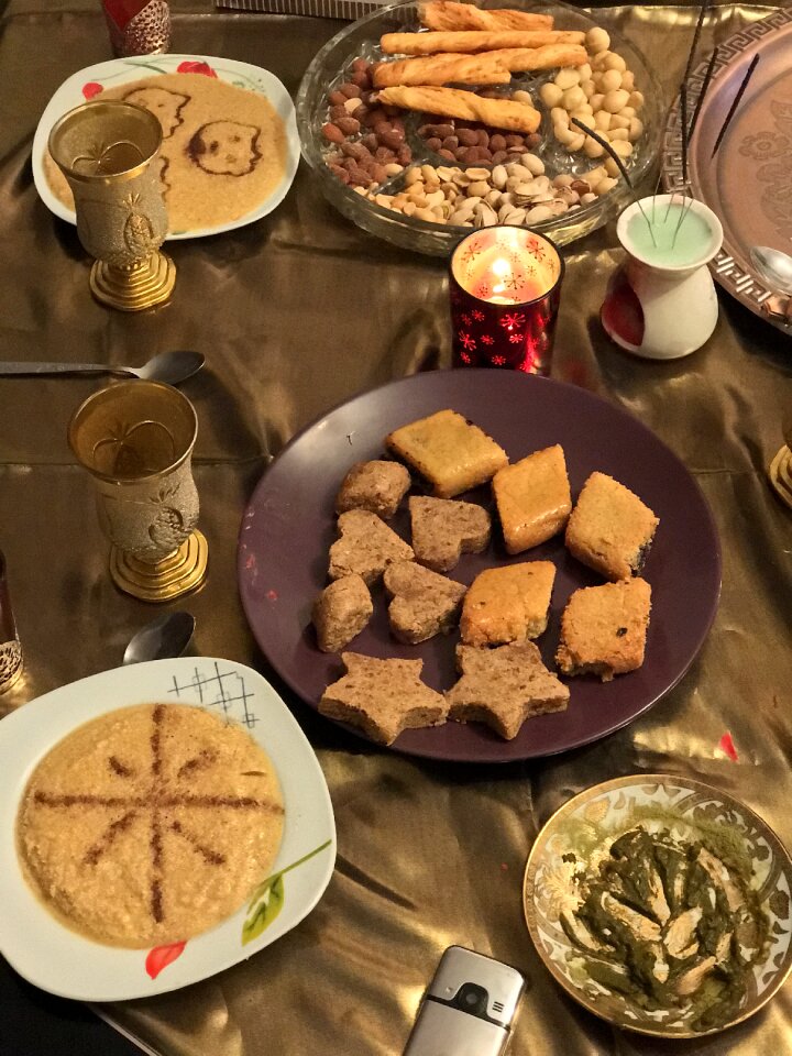 Refreshment table ramadan